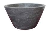 Stone sink MS06 Grey 40x20cm